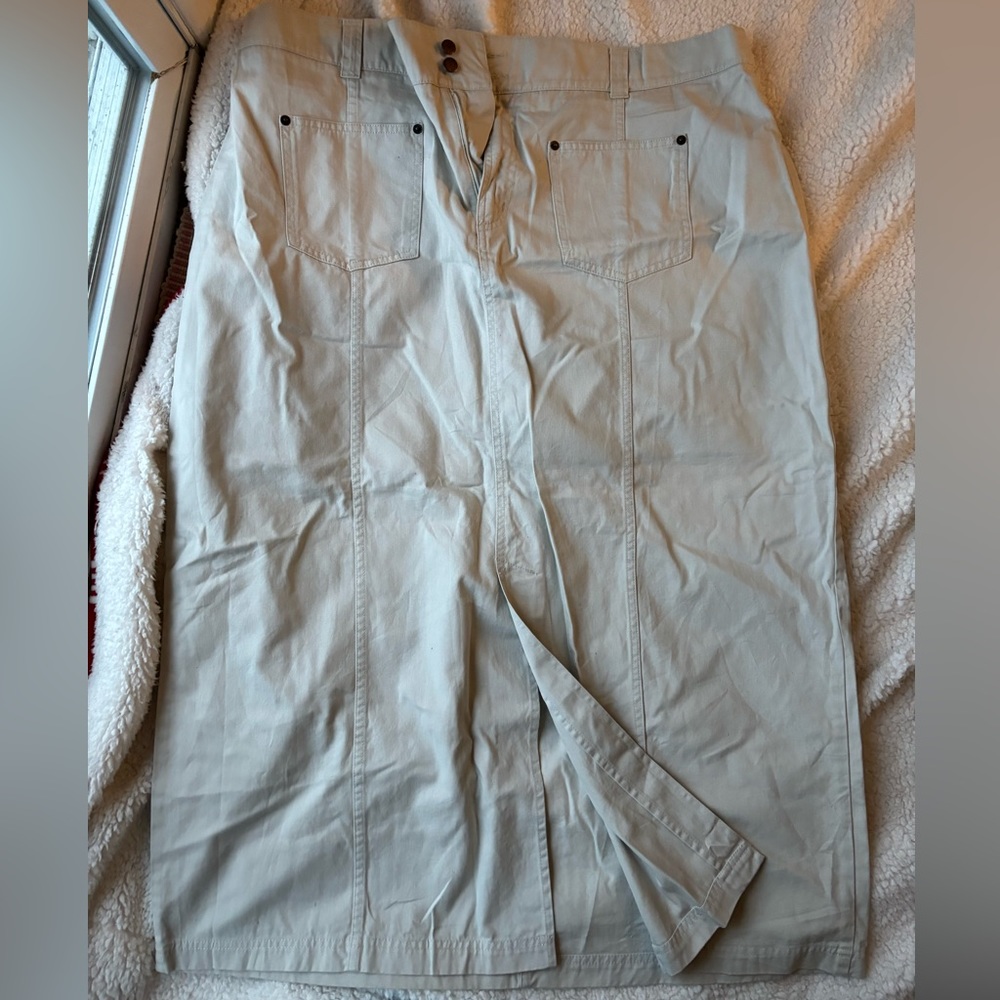 Bill Blass VINTAGE maxi skirt size 20W